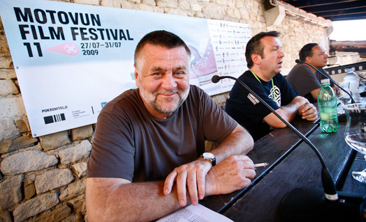 Press conference at Motovun Film Festival 2009