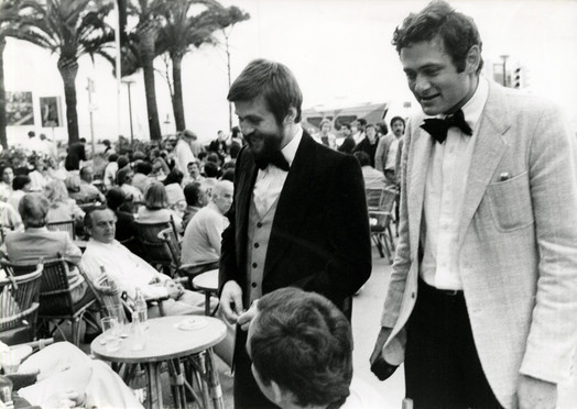Rajko Grlić and Srdjan Karanović, Cannes, 1978